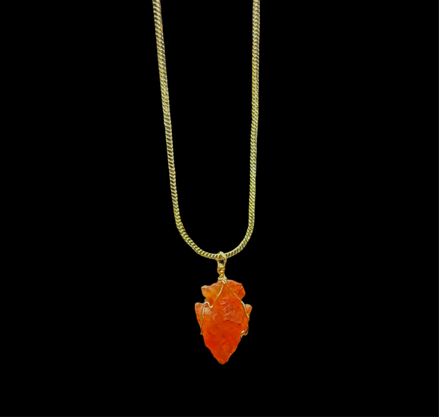 Carnelian Warrior Necklace