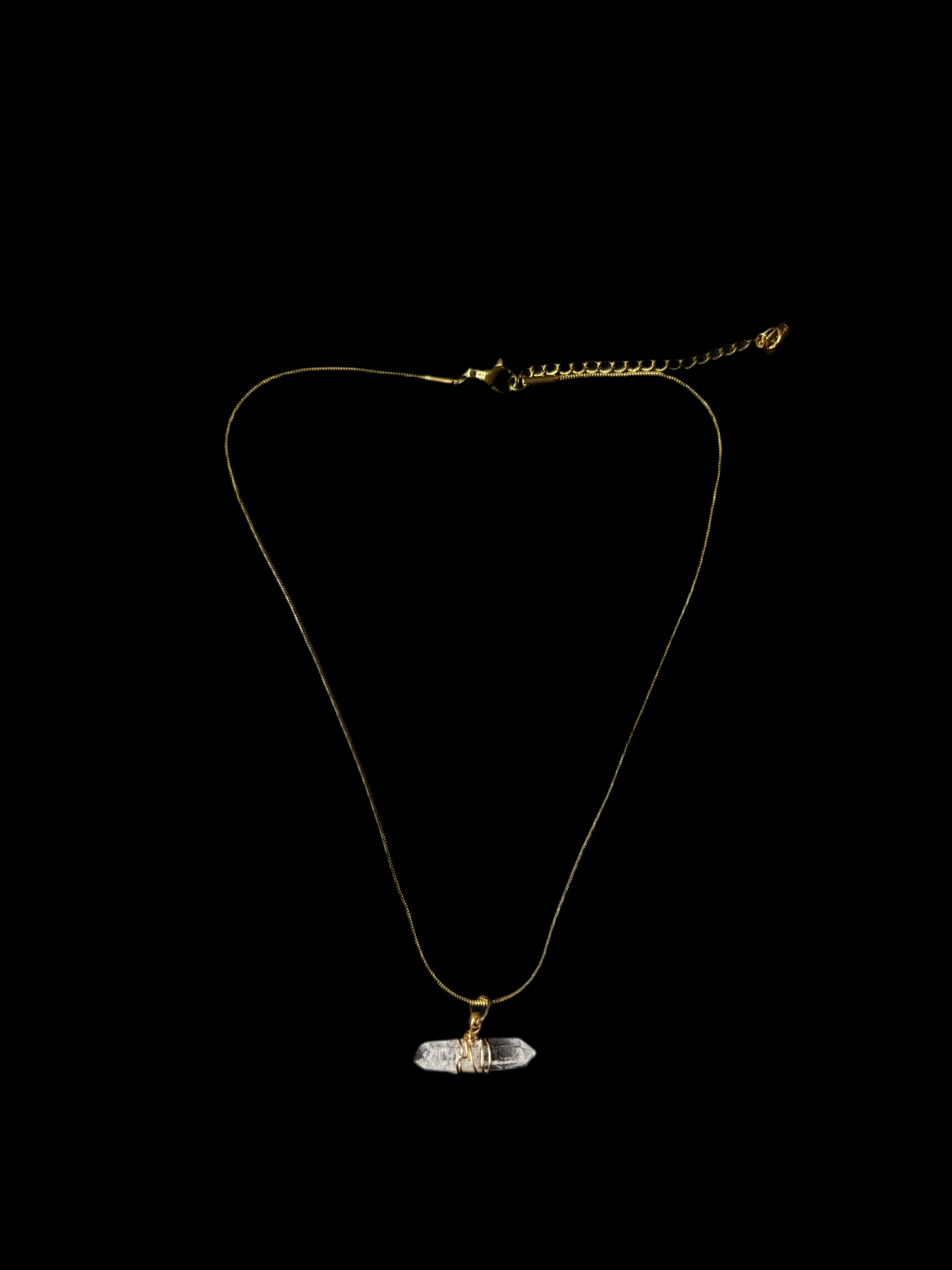 Infinity Quartz Necklace