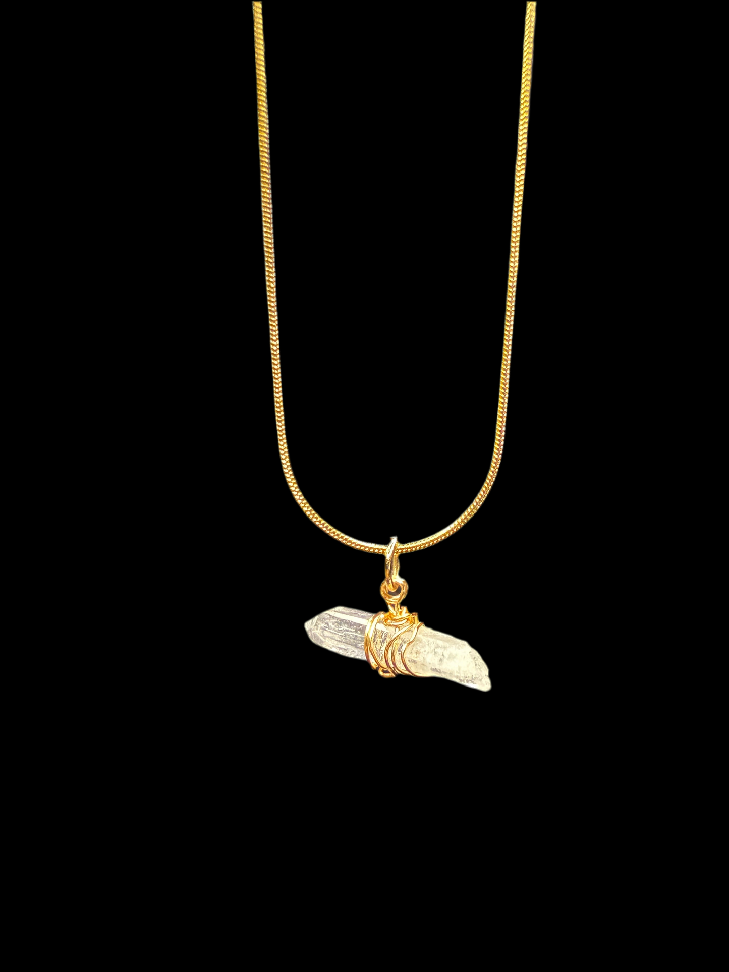 Infinity Quartz Necklace